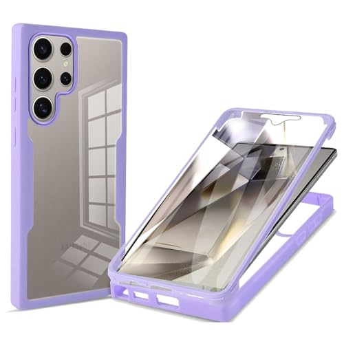 for Galaxy S26 Ultra Case with Screen Protector.Full Purple | Military Grade Shockproof 360° Full Body Rugged Case Cover for Samsung Galaxy S26 Ultra - color: Purple, size: Galaxy S26 Ultra