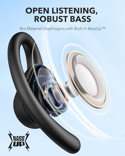 Soundcore V30i by Anker Open Ear Earbuds, Open Ear Headphones True Wireless - size: Standard