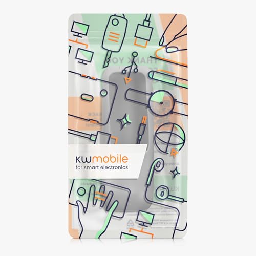 kwmobile Case Compatible with Anker Power Bank 25000mAh (A1695H11) - Portable Powerbank Cover - External Battery Charger Bag, Shockproof - Grey - color: grey