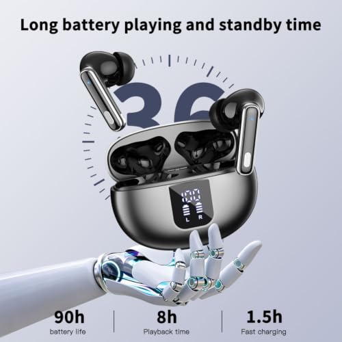IPX7 Wireless Earbuds for Sport Bluetooth Earbuds with Bass Stereo for boy