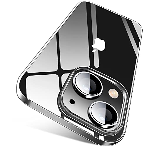 X-level Compatible with iPhone 14 Case Clear Ultra-Thin Soft TPU Slim Fit Mobile Phone Cover Anti-Slip Grip Scratch Resistant Phone Cases for iPhone 14 - color: Clear, size: iPhone 14