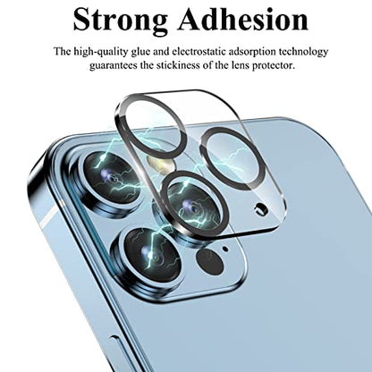 YWXTW [5 Pack Camera Lens Protector Compatible with iPhone 13 Pro Max 6.7" / 13 Pro 6.1" Tempered Glass, [Night Shooting Mode] Case Friendly, High Definition - color: Clear, size: iPhone 13 Pro/13 Pro Max