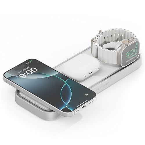 NOCO XGrid XDP3 3-in-1 Wireless Charging Station - iPhone, Watch & AirPods