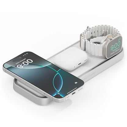 NOCO XGrid XDP3 3-in-1 Wireless Charging Station - iPhone, Watch & AirPods