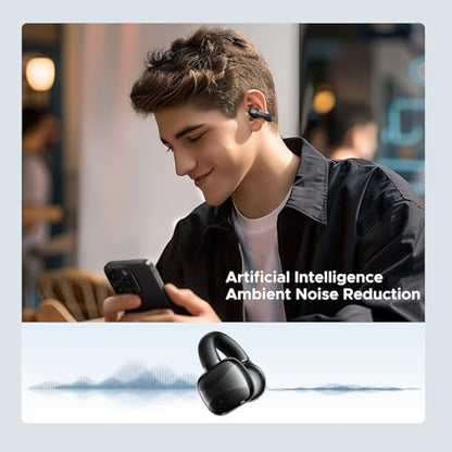UGREEN HiTune S3 Open Ear Earbuds, Bluetooth 5.4, Clip on Earbuds, Black - color: Black
