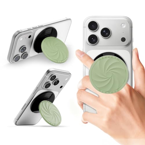 ORNARTO Vortuxe for MagSafe Phone Grip with Kickstand, Matcha - color: Matcha