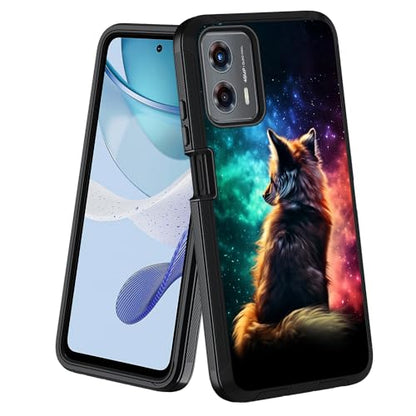 for Moto G 5G 2024/Moto G Play 5G 2024 Case, Military Grade Heavy Duty [3-Layer] Dustproof Shockproof Full-Body Protective Case for Motorola Moto G 5G 2024, Fox - color: Fox