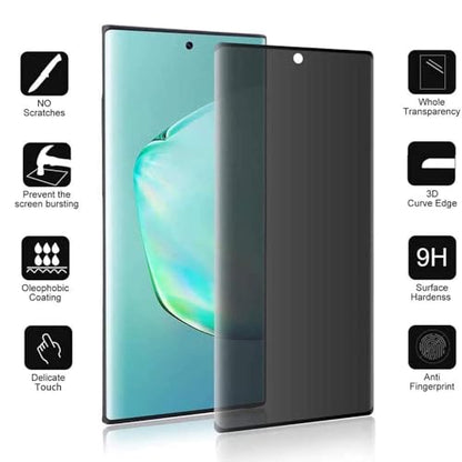 Privacy Screen Protector for Samsung Galaxy S23 Ultra 6.8 in, Anti-Spy Tempered Glass Film, Bubble-Free, Easy Install, 3 Pack - size: Galaxy S23 Ultra