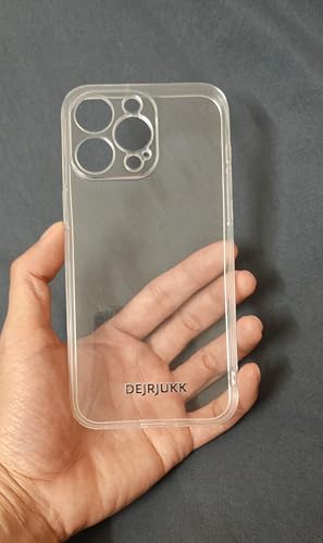 Compatible with iPhone 15 Pro Max Case, Clear Cell Phone Case Anti Yellowing Slim Transparent Cell Phone Cover for Women Men 6.7 Inch