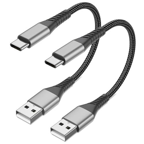 6 inch Short USB A to USB C Cable Fast Charging, 2 Pack 0.5ft USBC Cable - size: 0.5 Feet, style: USB A to USB C