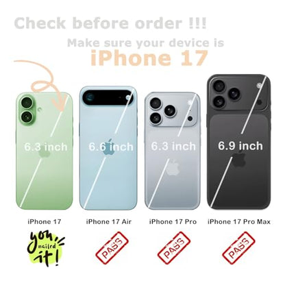 Compatible with iPhone 17 Case Soft Shockproof Card Holder | 2 Card Holder,Cute Green Checkerboard Cover 6.3 inch for Girls Women - color: Green Checkerboard, size: iPhone 17 6.3 inch