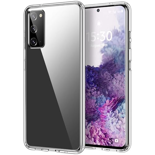 HOOMIL Case for Samsung Galaxy S20 6.2-Inch, Non-Yellowing, Drop Protection, Anti-Scratch Transparent Hard Back Phone Cover - Crystal Clear - color: Clear, size: Samsung Galaxy S20