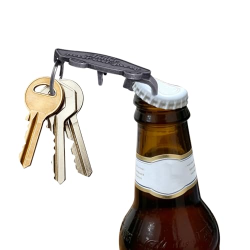 Ahiller Keychain Bottle Opener and Simple Phone Stand - color: Deep Alloy
