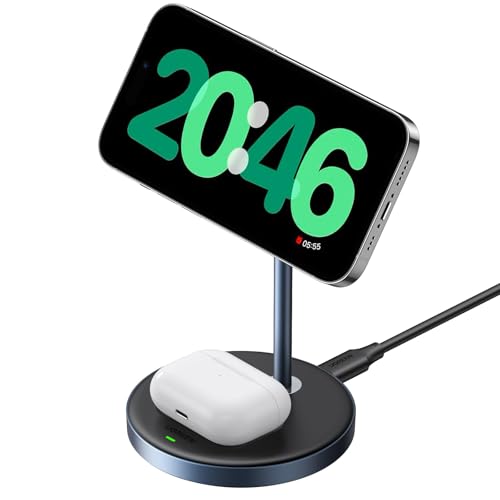 UGREEN MagFlow 2-in-1 MagSafe Compatible Wireless Charging Stand