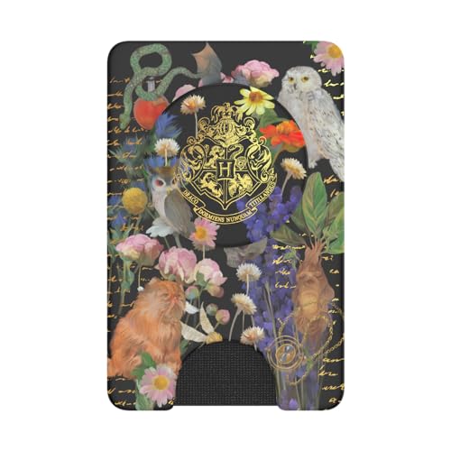 PopSockets Adhesive Phone Wallet with Grip- Hermione Notebook - color: Herbology, style: Adhesive