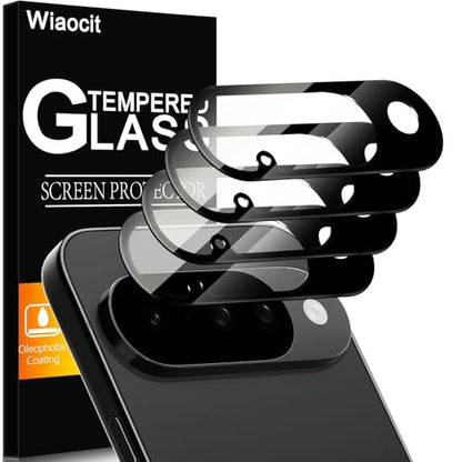 Wiaocit Tempered Glass Camera Lens Protector for Google Pixel 10 - color: Google Pixel 10-Black