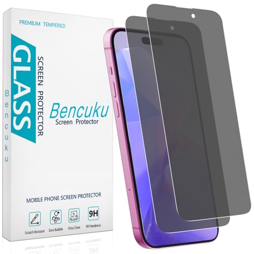 2 Pack Matte Privacy Screen Protector for iPhone 16 Plus/15 Plus - size: iPhone 16 Plus/15 Plus 6.7-Inch