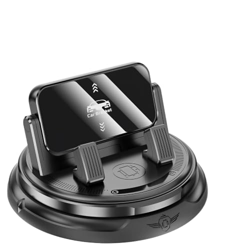 Fodeuxp Car Phone Holder 360 Degree Rotation, 2026 New Non-Slip Dashboard Cell Phone Holder, Universal Car Phone Mount Stand for Best Navigation and Viewing (1 pcs) - color: 1 pcs