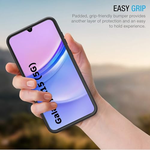 Battery Case for Galaxy A15, Enhanced 10000mAh Portable Protective Wireless Charging Case Support Carplay Compatible with Galaxy A15 (6.5 inch) Rechargeable Extended Battery Charger Cover - Black - size: for Galaxy A15