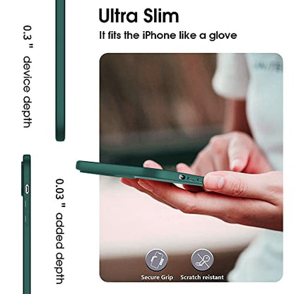 X-level Compatible iPhone 14 Pro max Case Slim Fit Ultra-Thin [Guardian Series] Soft TPU Matte Finish Coating Phone Cases Lightweight Anti-Scratch Back Cover Grip 6.7" (2022)-Green - color: Green, size: iPhone 14 Pro Max