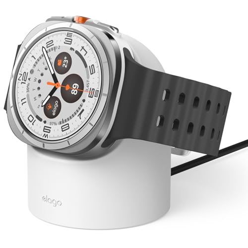 elago GW2 Charging Stand for Samsung Galaxy Watch Series - color: White