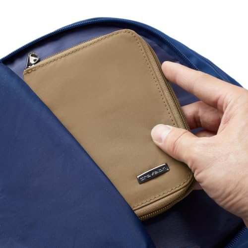 Travelon RFID Blocking Passport Zip Wallet - color: Latte