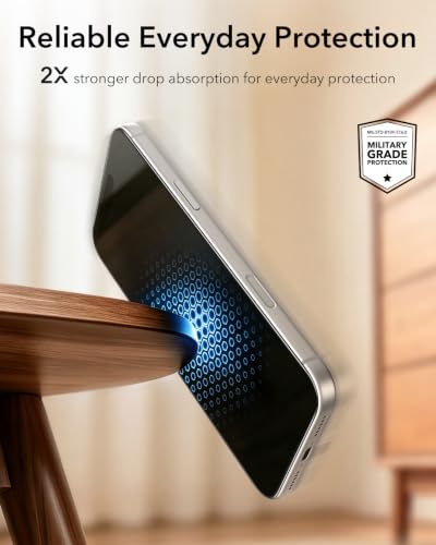 ESR 3 Pack for iPhone 17 Pro Max Privacy Screen Protector, Classic - size: iPhone 17 Pro Max 6.9 inch