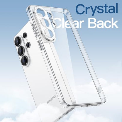 JETech Case for Samsung Galaxy S26 Ultra, Camera Lens Full Protection, Non-Yellowing Shockproof Bumper Phone Cover, Anti-Scratch Hard PC Back (Clear) - color: Clear, size: Galaxy S26 Ultra