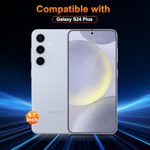 2 Pack for Samsung Galaxy S24 Plus Anti-Glare Matte Privacy Screen Protector 6.7 inch, Smooth and Responsive Touch Flexible EPU Film, [Support Fingerprint Unlock] [Self-Healing] [Not Glass] - size: Samsung Galaxy S24 Plus