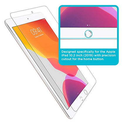 Tech Armor for iPad 10.2 (2021, 2020), Anti-Glare Screen Protector 2 Pack