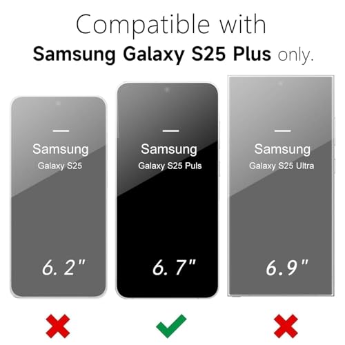 Battery Case for Galaxy S25 Plus,Upgraded 12000mAh Rechargeable Portable Extended Battery Pack Supported Qi Wireless Charging Case Compatible with Galaxy S25 Plus(6.7 inches) Charging Case-Black - size: Galaxy S25 Plus