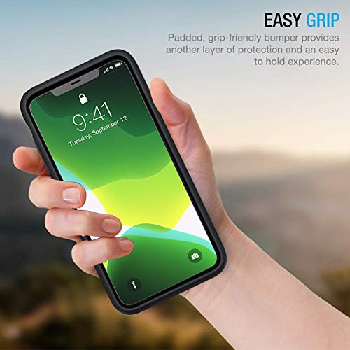 Battery Case for iPhone 11 Pro, Enhanced 7000mAh Ultra Thin Portable Protective Power Smart Charging Case Compatible with iPhone 11 Pro (5.8 inch) Rechargeable Extended Battery Charger Case (Black) - size: iPhone 11 Pro