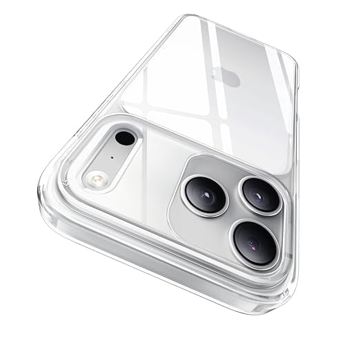 CASEKOO for iPhone 17 Pro Case Smooth Crystal Clear, Patented Anti-Yellow & Virgin TPU, 15FT Military-Grade Protection, Slim Transparent Women Men Funda para for iPhone 17 Pro Case 6.3", Clear - color: Clear, size: for iPhone 17 Pro 6.3"