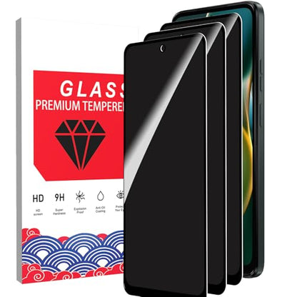 3 Pack for Motorola Moto G Power 2025 Privacy Screen Protector - color: [Privacy]-Moto G Power 2025