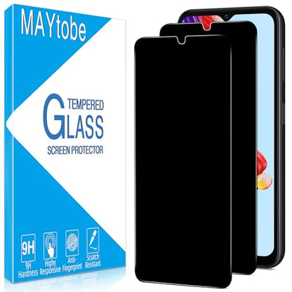 MAYtobe Privacy Screen Protector For Samsung Galaxy A14 5G Tempered Glass