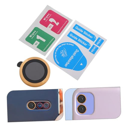 jojofuny 3pcs Lens Shield Tempered Glass Lens Cover Scratch Phone Camera Protector Ultra-
