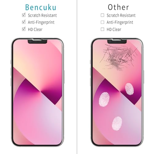 2 Pack Screen Protector for iPhone 13 Mini 5.4 Inch Tempered Glass - color: Clear