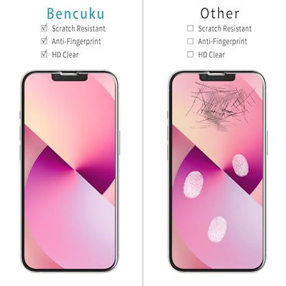 2 Pack Screen Protector for iPhone 13 Mini 5.4 Inch Tempered Glass - color: Clear