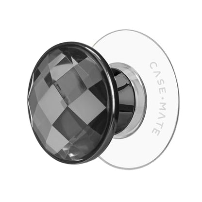 Case-Mate Minis - Cell Phone Grip/Stand - Black Crystal - color: Black Crystal