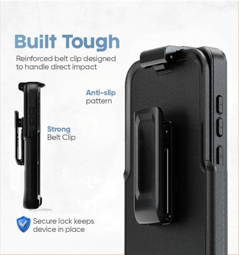 MOTIVE Waterproof Case with Belt Clip Samsung Galaxy s26 Ultra | 6.9" | Built-in screen protector, Full protection, compatible with MagSafe, 360° holster - size: s26 Ultra