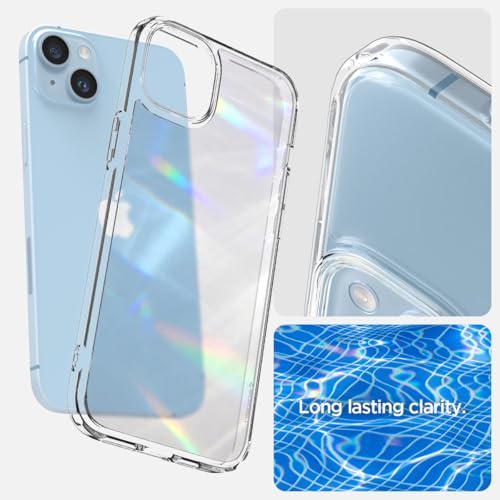 Spigen Ultra Hybrid Designed for iPhone 14 Case (2022) [Anti-Yellowing], [Military-Grade Protection] - Frost Clear - color: Frost Clear, size: iPhone 14