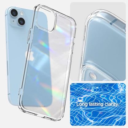 Spigen Ultra Hybrid Designed for iPhone 14 Case (2022) [Anti-Yellowing], [Military-Grade Protection] - Frost Clear - color: Frost Clear, size: iPhone 14