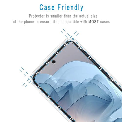 2 Pack Screen Protector for Samsung Galaxy A56 5G Tempered Glass - color: Clear-Galaxy A56 5G