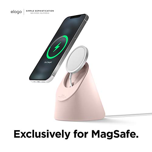 elago MS1 Charging Stand for MagSafe Charger - color: Sand Pink