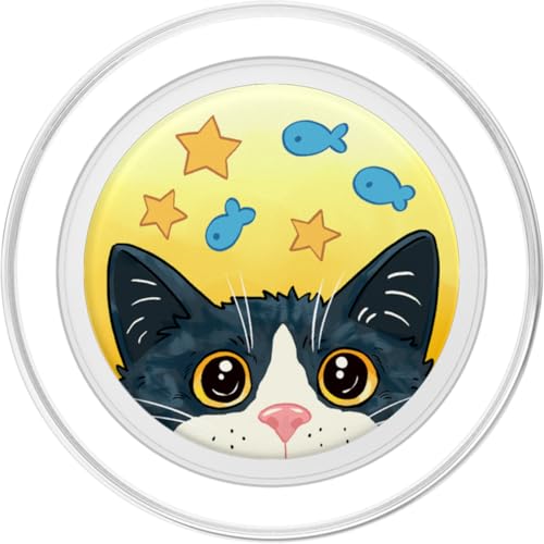 PopSockets Phone Grip – Cat PopSocket - Boss The Cat PopSockets PopGrip for MagSafe - style: Magnetic PopGrip