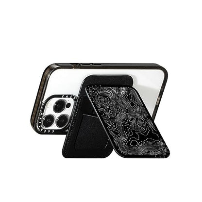 CASETiFY Snappy Card Holder Stand Compatible with Magsafe - Black Tree - color: Black Tree