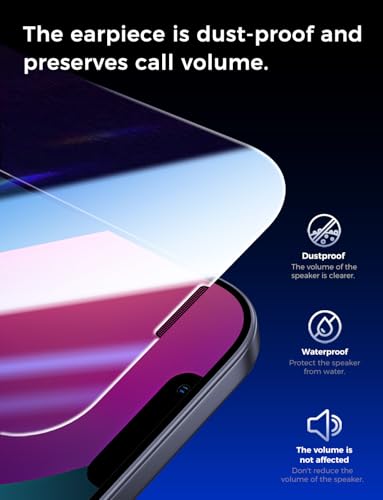 MAGIC JOHN 2 Pack for iPhone 13/14/13 Pro Tempered Glass Screen Protector - size: iPhone 13/13 Pro/14