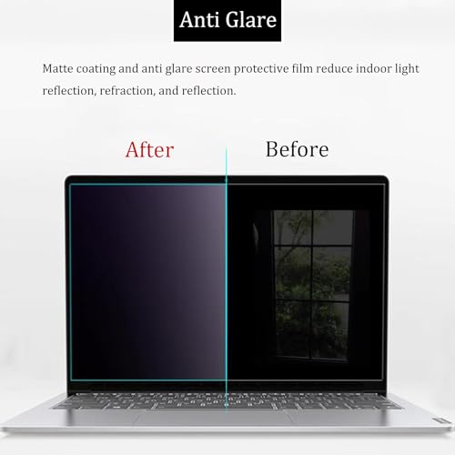 2 Pack Anti Blue Light(Matte) Screen Protector for 14" Laptop, HP Pavilion/Chromebook 14, Dell Inspiron/Latitude 14, ASUS Vivobook 14, Lenovo Ideapad/Thinkpad 14, Blue Light Blocking & Anti Glare