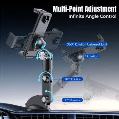 Universal Car Mount Windshield Dashboard Holder for Phone iPad Stand
