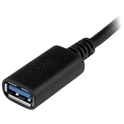 StarTech 6in (15cm) USB-C to USB-A Adapter, USB 5Gbps, 3A, USB-C Male to USB-A Female Converter, USB-IF Certified - size: Adapter (6in), style: USB 3.0 - C to A